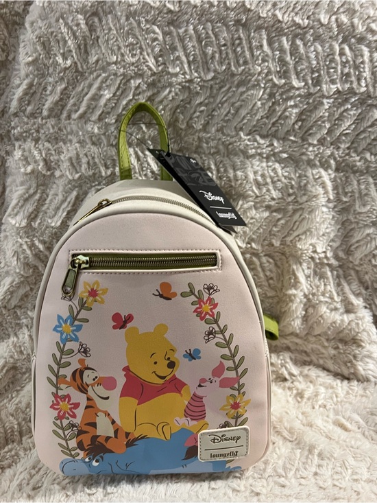 Loungefly Disney Winnie the Pooh Friends Mini Backpack Floral Butterfly Print main image 5
